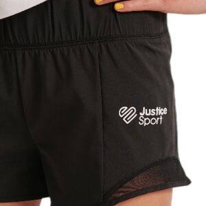 Justice J-Sport Black Active Running Shorts